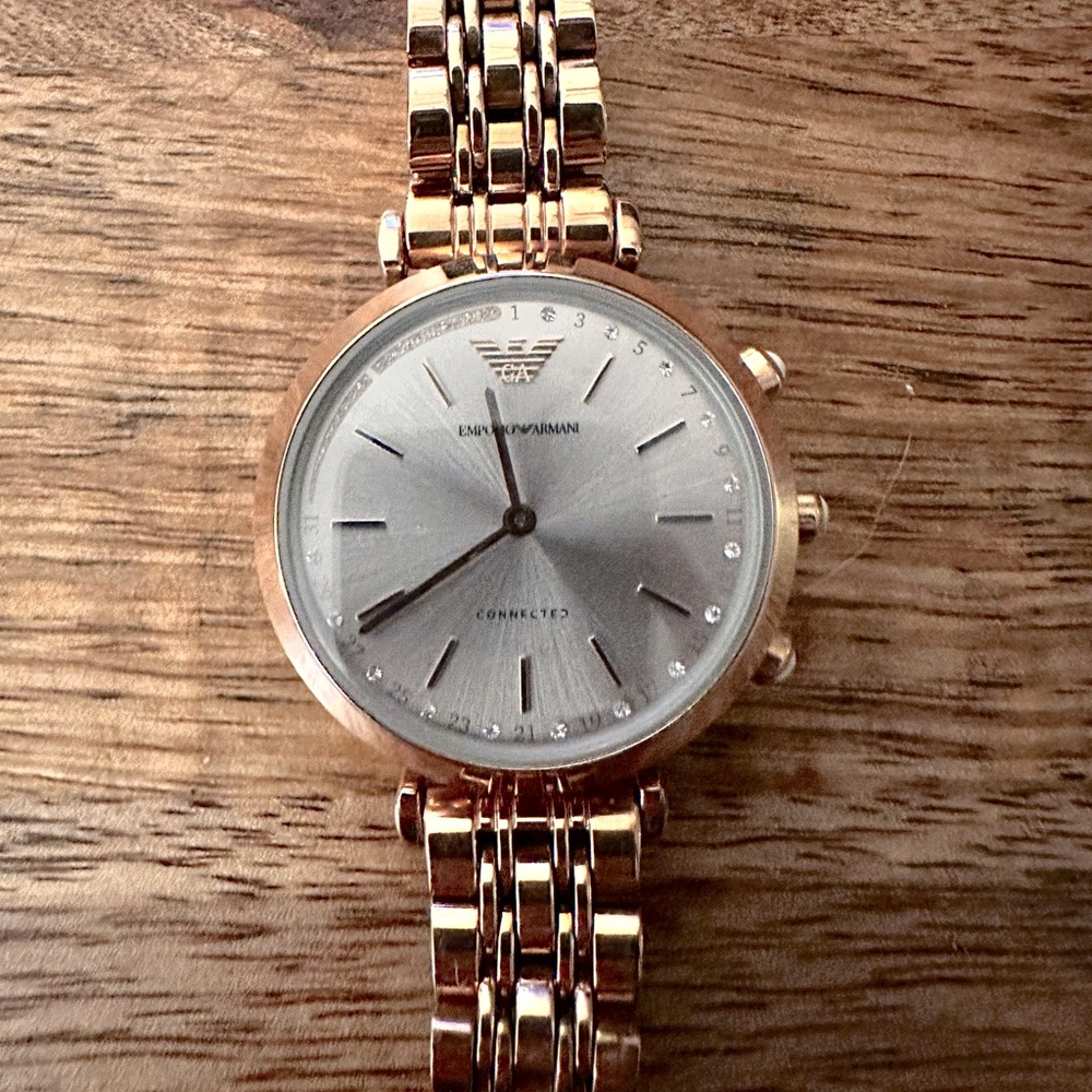 Emporio Armani Connected Rose Gold Watch
